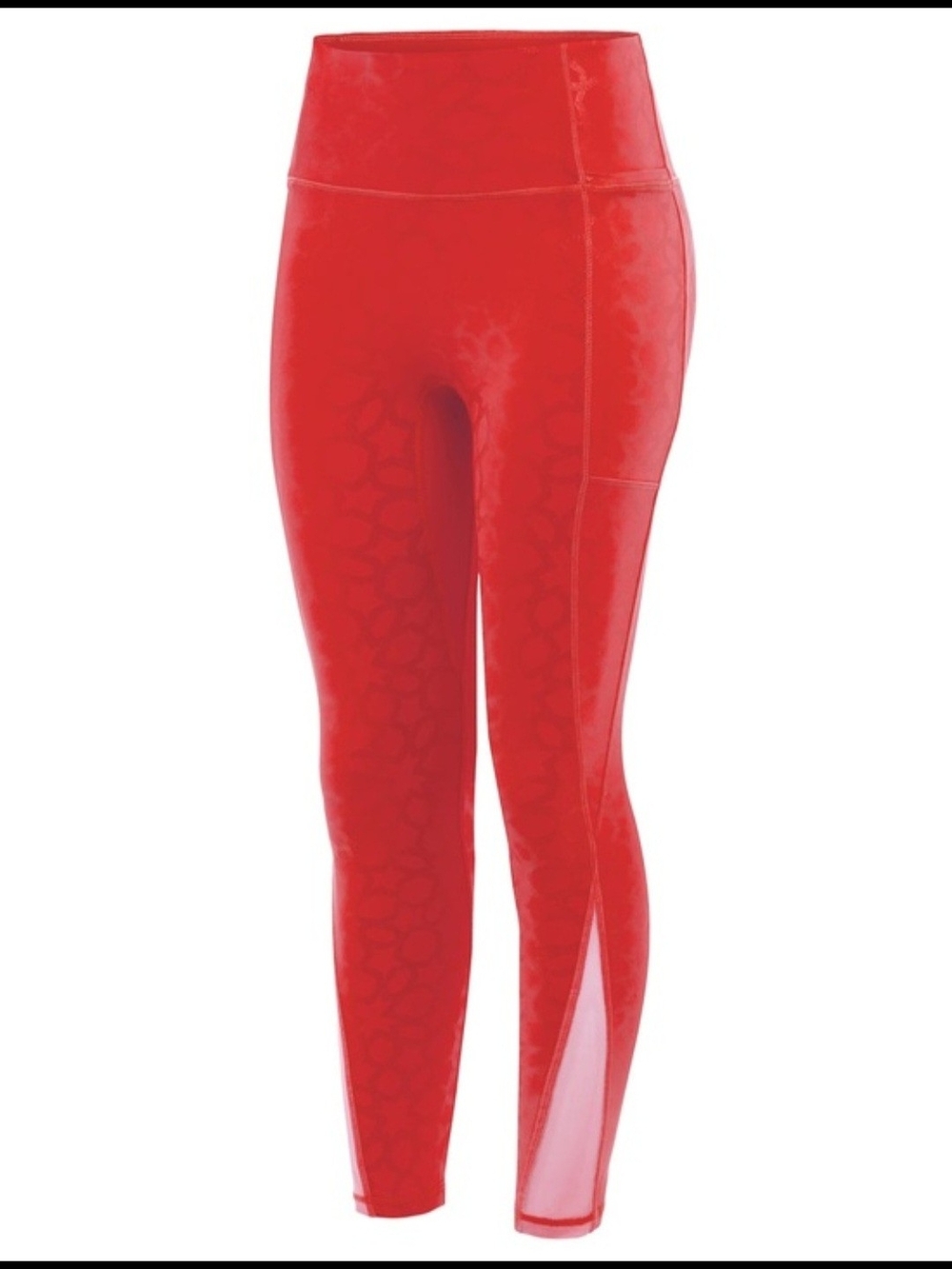 Crowned Athletics Arabian Nights Red Princess Leggings Large